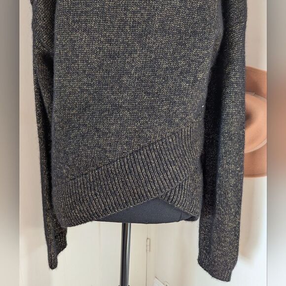 A.L.C Merino Wool Alpaca Sweater Maximalist Whimsigoth Preppy Dark Academia MD - Picture 9 of 11